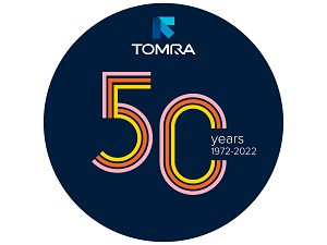 Tomra 50. yÄ±l logo