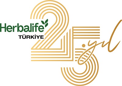 Herbalife 25. yÄ±l logo