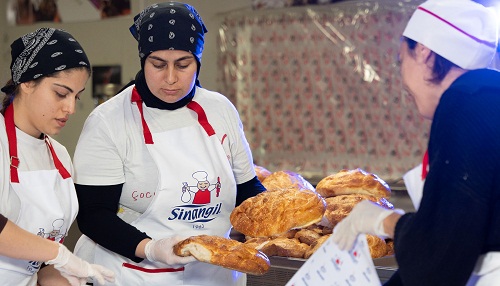 Sinangil kadınlara yönelik atölye